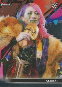 WWE Topps Finest 2021 Trading Cards Asuka No.4