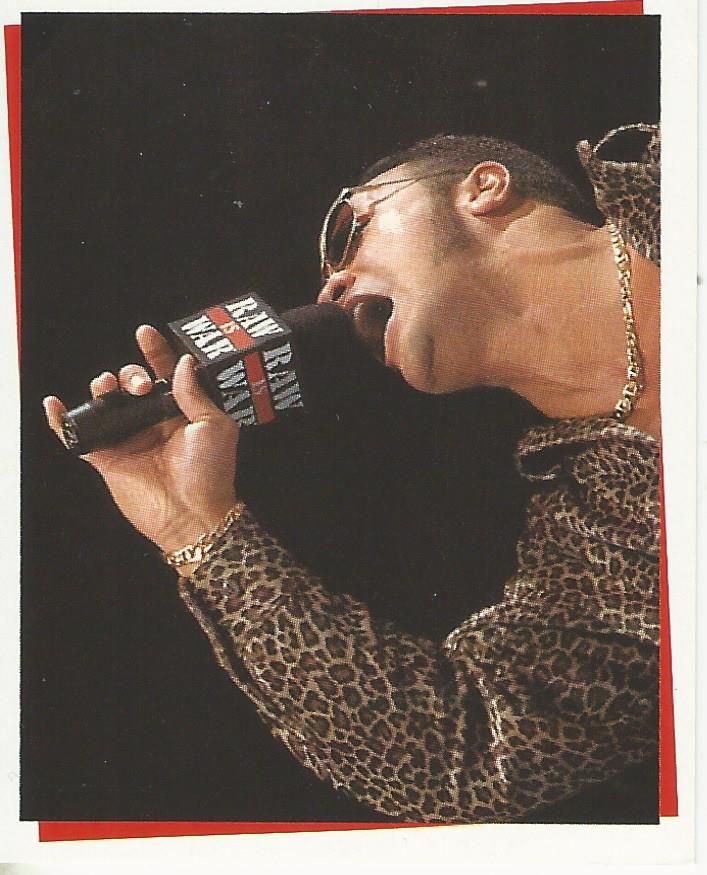 WWF Smackdown Stickers 2000 The Rock No.4