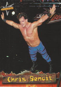 WCW Topps Embossed Trading Cards 1999 Chris Benoit No.4