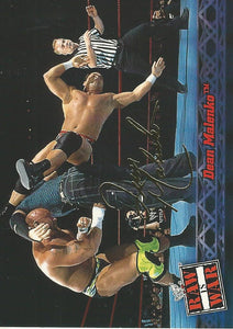 WWF Fleer Raw 2001 Trading Cards Dean Malenko No.4