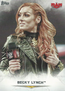 WWE Topps Undisputed 2020 Trading Card Becky Lynch No.4