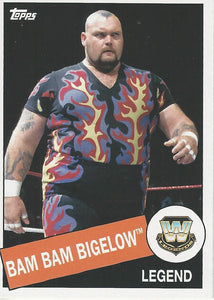 WWE Topps Heritage 2015 Trading Card Bam Bam Bigelow No.4