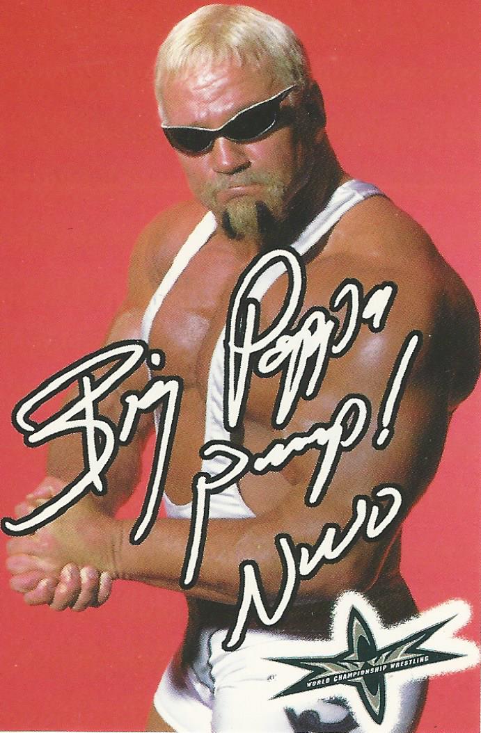 WCW Crazy Planet Stickers 1999 Scott Steiner