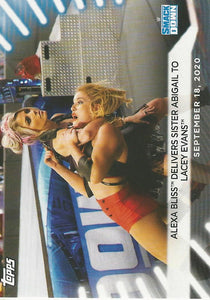 WWE Topps Womens Division 2021 Trading Cards Alexa Bliss No.73
