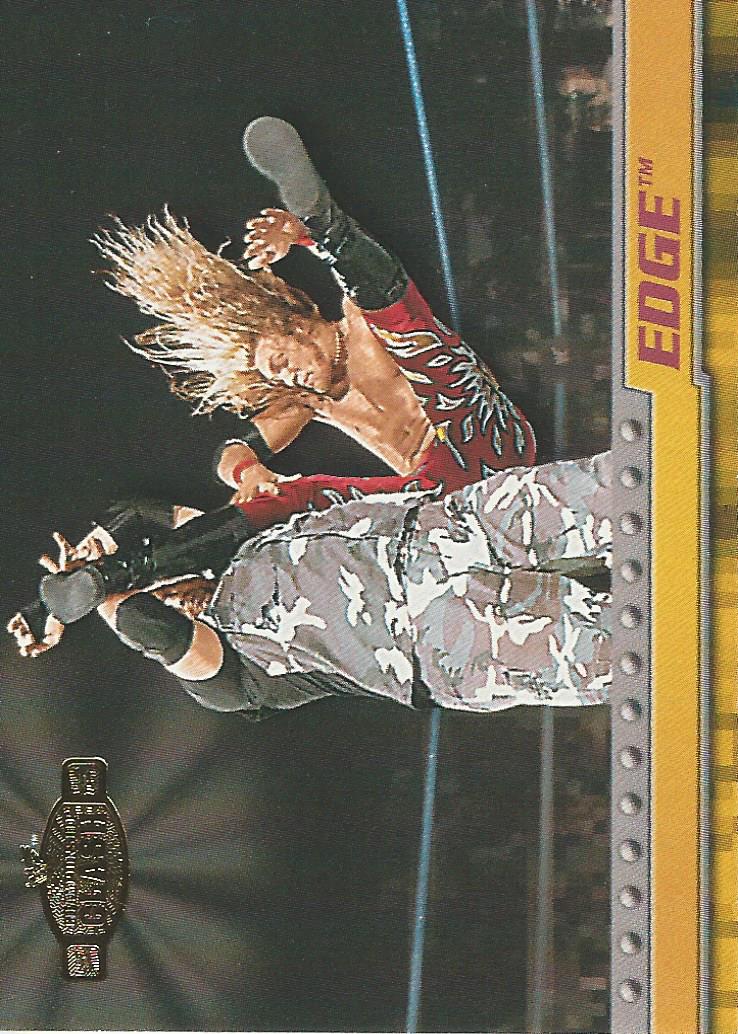 WWF Fleer Championship Clash 2001 Trading Card Edge No.36