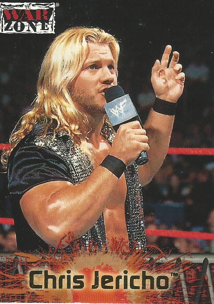 WWF Fleer Raw 2001 Trading Cards Chris Jericho No.50