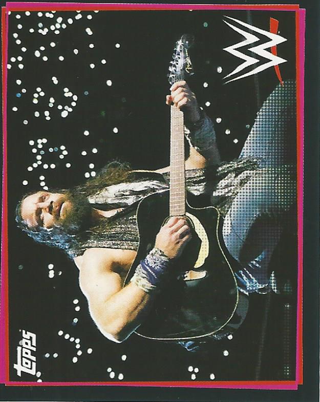 WWE Topps Road to Wrestlemania Stickers 2021 Elias No.50