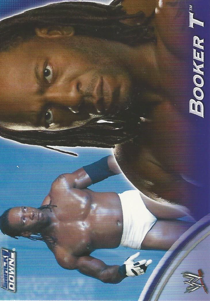 WWE Topps Apocalypse 2004 Trading Card Booker T P7