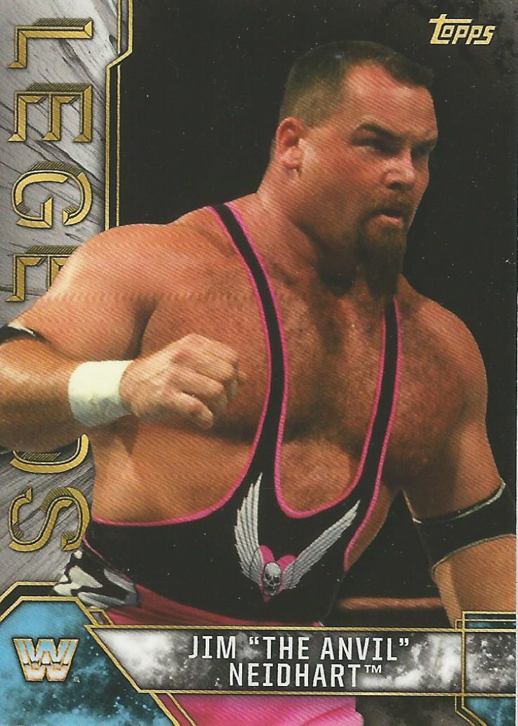 WWE Topps Legends 2017 Trading Card Jim the Anvil Neidhart No.50