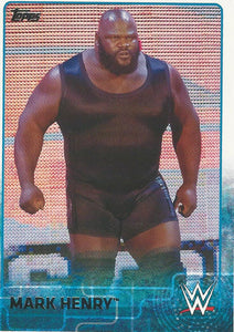 WWE Topps 2015 Trading Card Mark Henry No.50