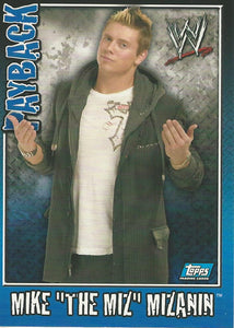 WWE Topps Payback 2006 Trading Card The Miz No.50