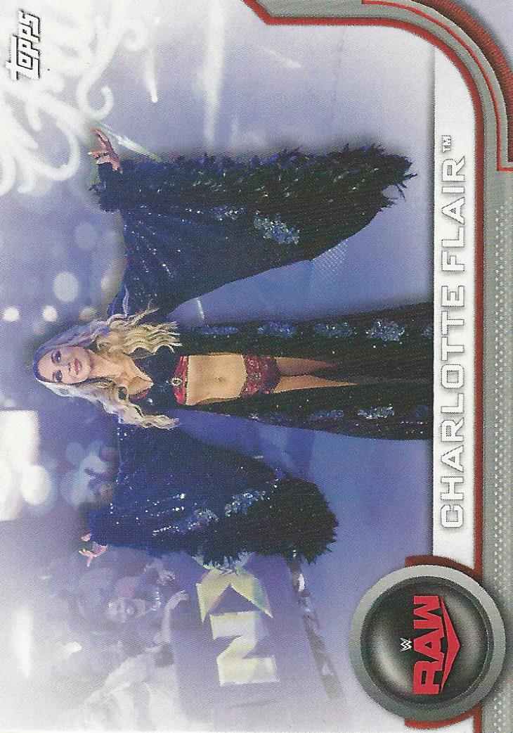 WWE Women Division 2020 Trading Cards Charlotte Flair RC-12
