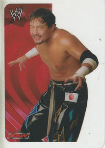 WWE Edibas Lamincards 2005 Tajiri No.50