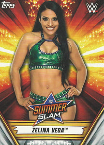 WWE Topps Summerslam 2019 Trading Card Zelina Vega No.50
