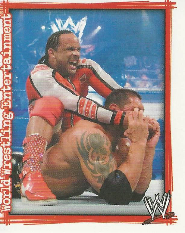 WWE Topps Superstars Uncovered 2007 Sticker Collection MVP No.50