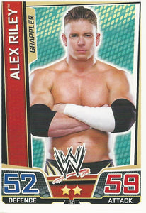 WWE Slam Attax Superstars 2013 Trading Card Alex Riley No.50