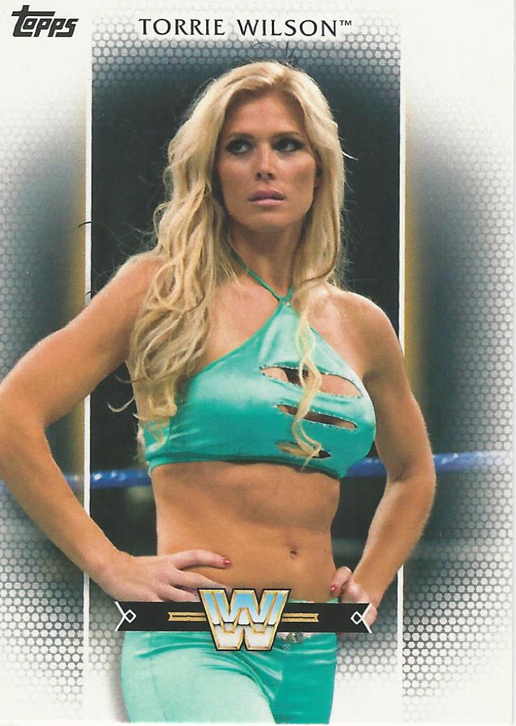 WWE Topps Women Division 2017 Trading Card Torrie Wilson R50