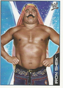 WWE Topps A-Z Sticker Collection 2014 Iron Sheik No.50