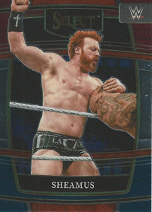 WWE Panini Select Trading Cards 2022 Red/Silver/Blue Sheamus No.50