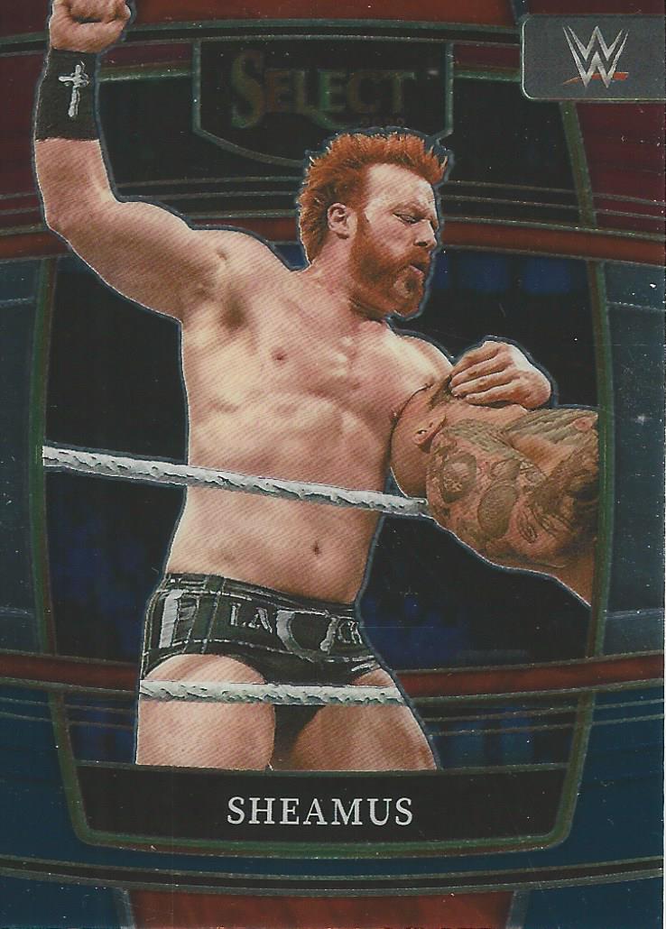 WWE Panini Select Trading Cards 2022 Red/Silver/Blue Sheamus No.50