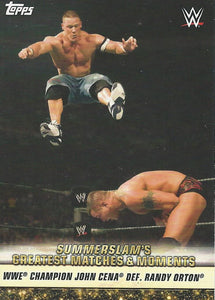 WWE Topps Summerslam 2019 Trading Cards John Cena GM-27