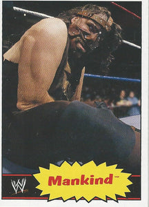 WWE Topps Heritage 2012 Trading Cards Mankind No.51