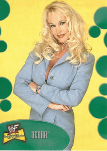 WWF Fleer Ultimate Diva Trading Cards 2001 Debra No.51