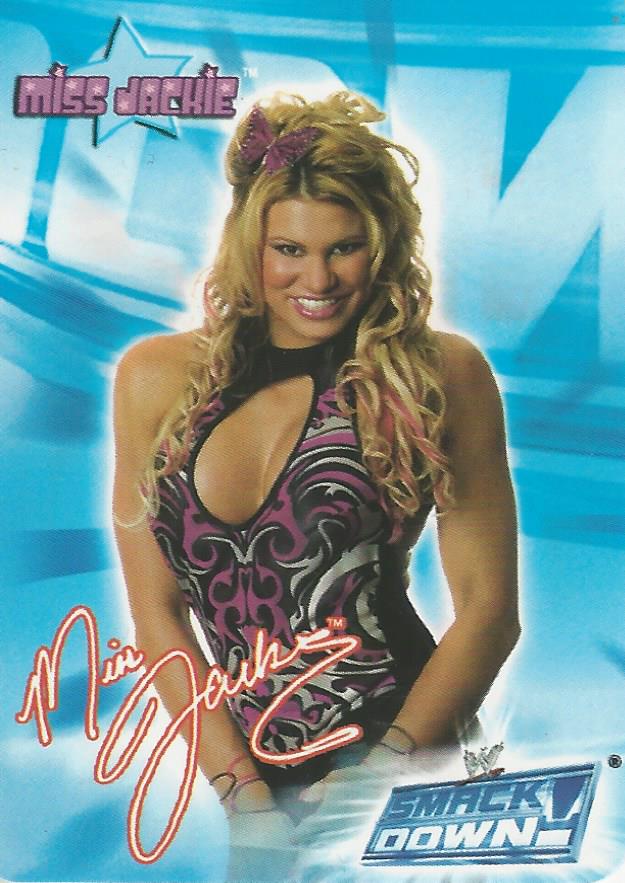 WWE Smackdown 2004 Tesla Trading Cards Miss Jackie No.51