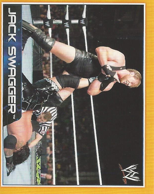 WWE Topps A-Z Sticker Collection 2014 Jack Swagger No.51