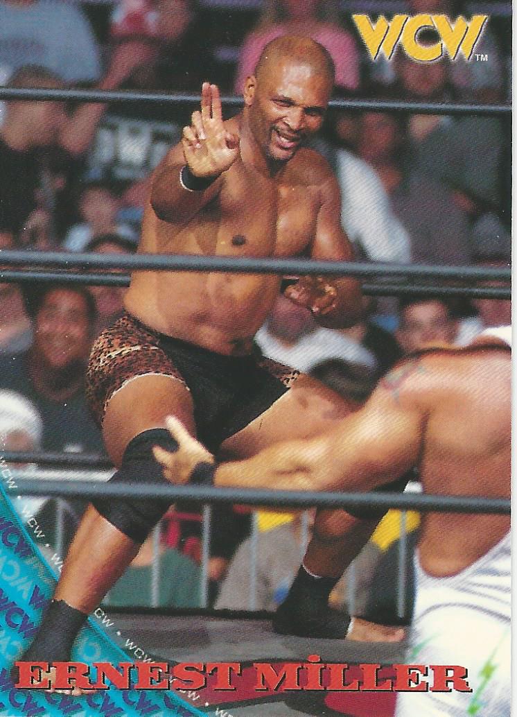 WCW/NWO Topps 1998 Trading Card Ernest Miller No.51