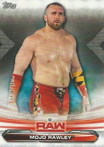 WWE Topps Raw 2019 Trading Card Mojo Rawley No.51