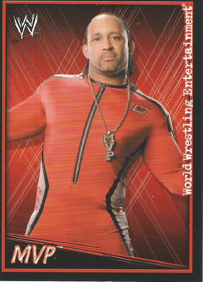 WWE Topps Superstars Uncovered 2007 Sticker Collection MVP No.51