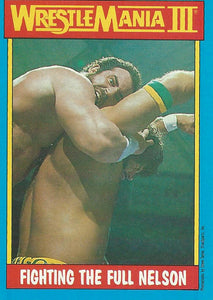 Topps WWF Wrestling Trading Cards 1987 Hercules No.51