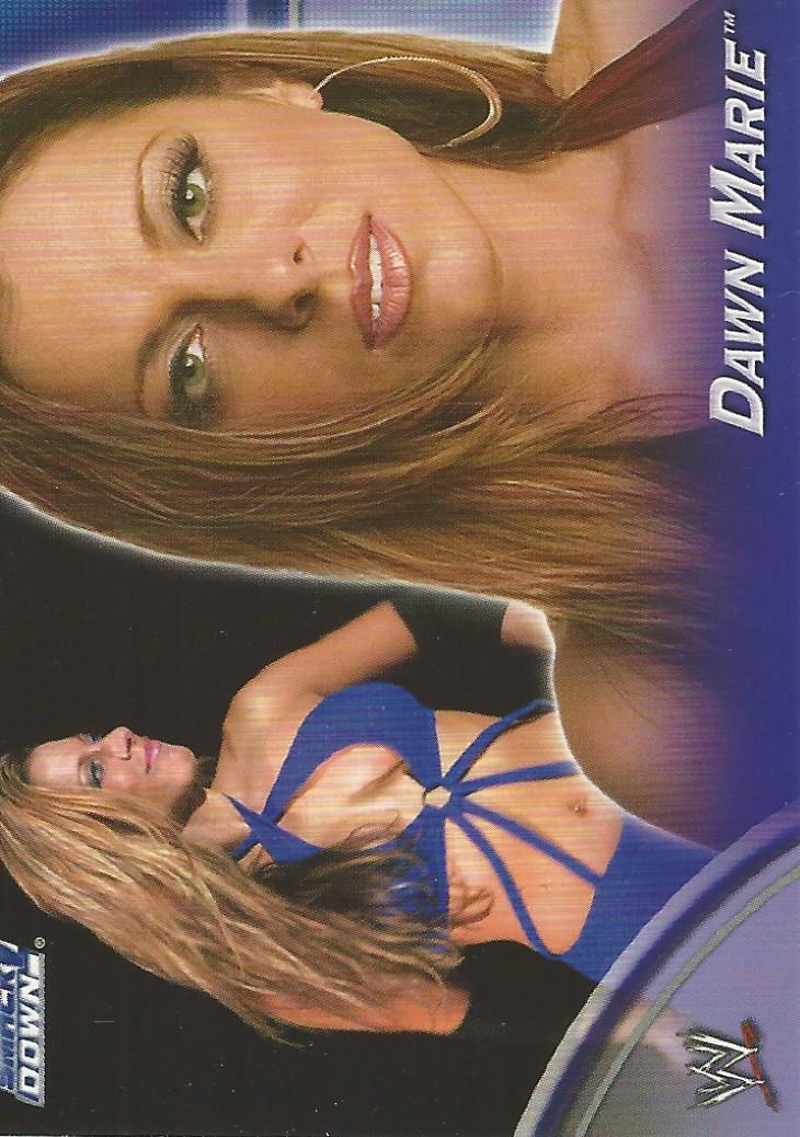 WWE Topps Apocalypse 2004 Trading Card Dawn Marie P8