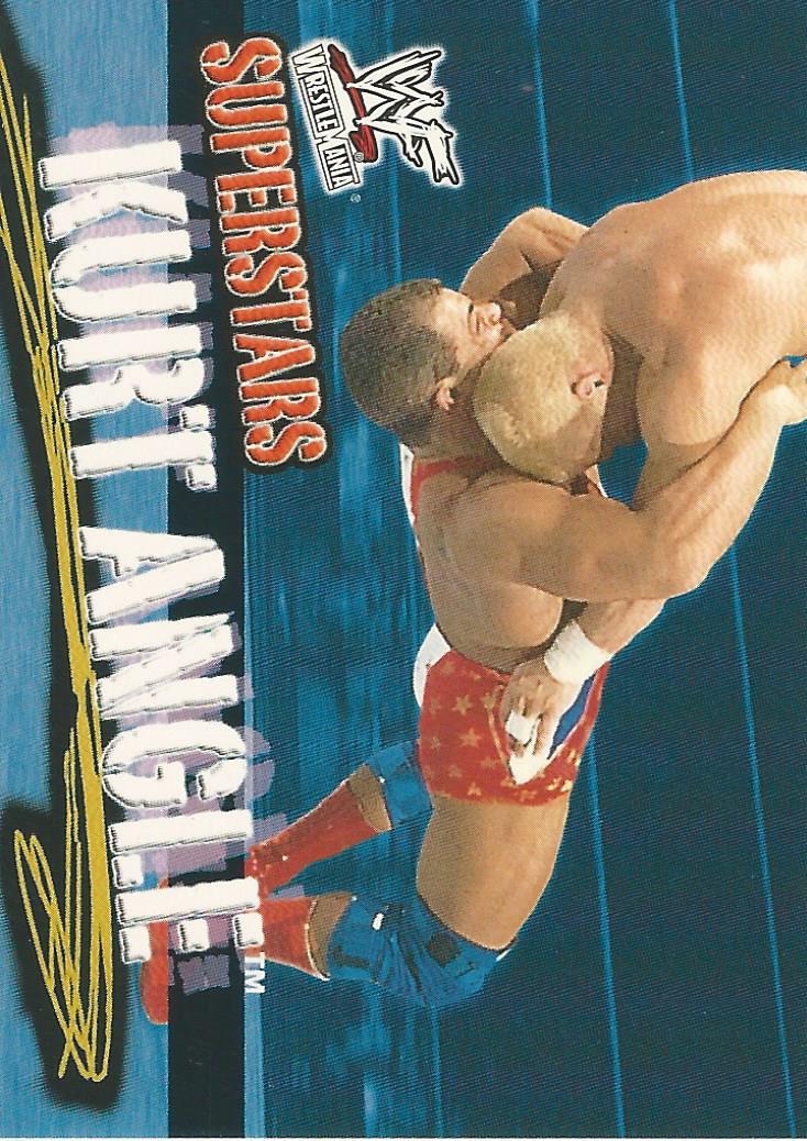 WWF Fleer Wrestlemania 2001 Trading Cards Kurt Angle No.51