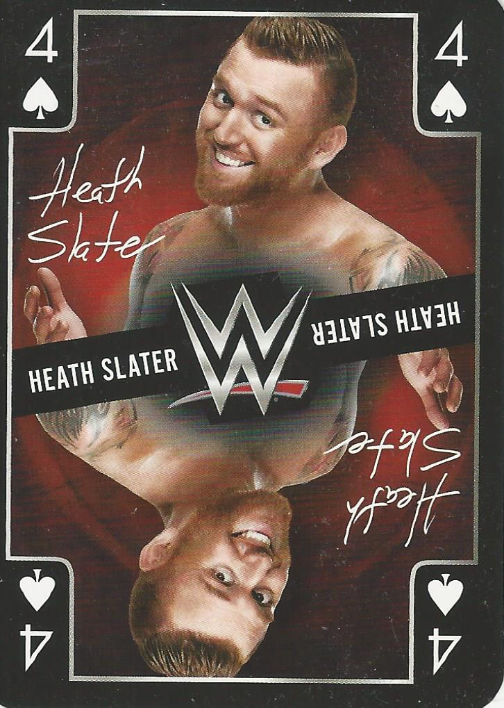 WWE Playing Cards 2019 Heath Slater