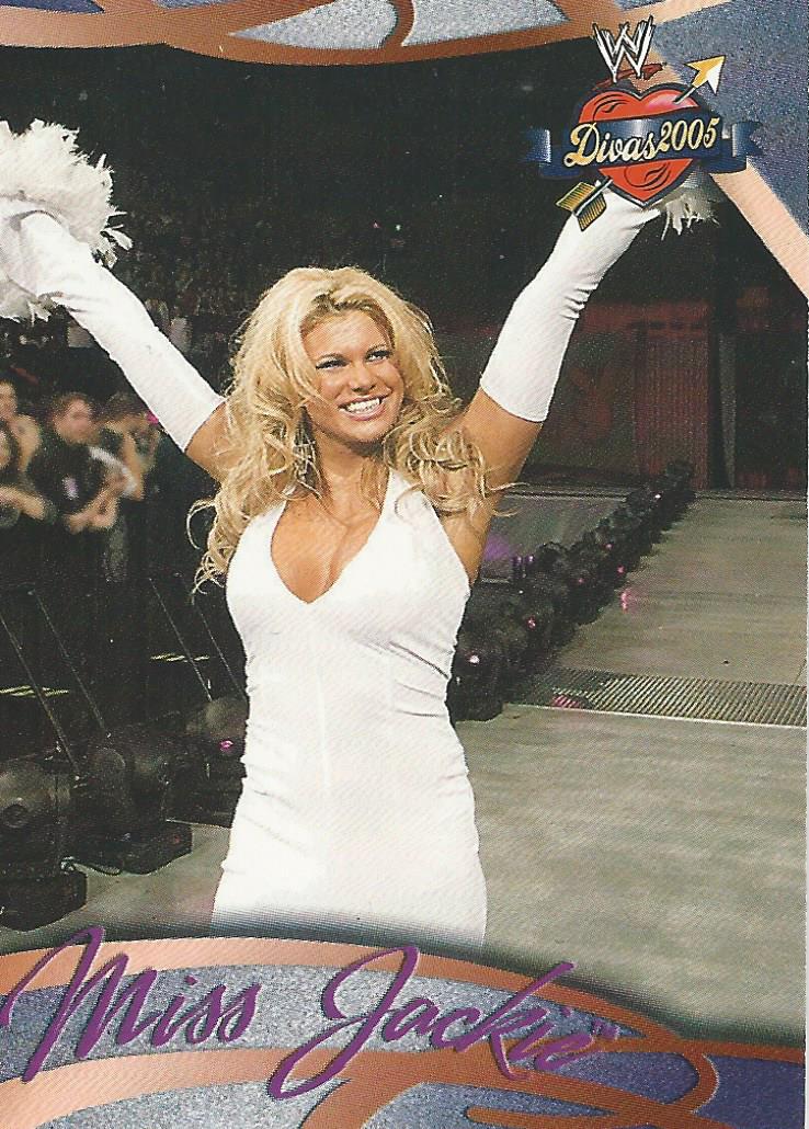 WWE Fleer Divas 2005 Trading Card Miss Jackie No.51