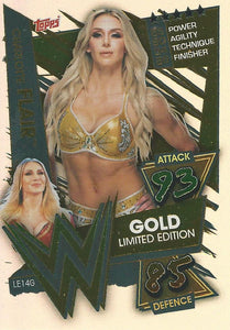 WWE Topps Slam Attax 2021 Trading Card Charlotte Flair LE14G