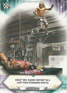 WWE Topps 2021 Trading Cards Edge No.51