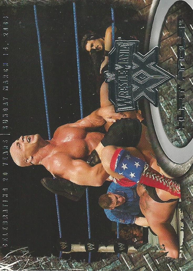 WWE Fleer Wrestlemania XX Trading Card 2004 Kurt Angle No.51