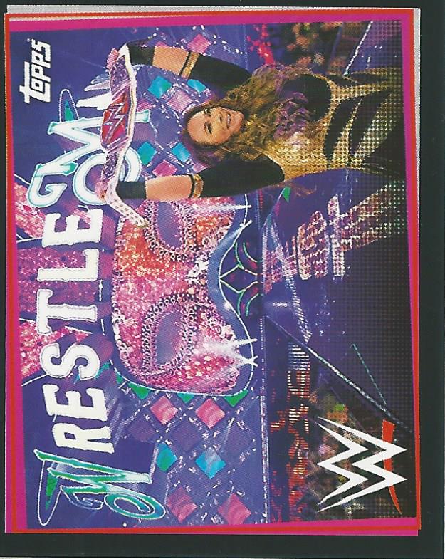 WWE Topps Road to Wrestlemania Stickers 2021 Nia Jax No.51