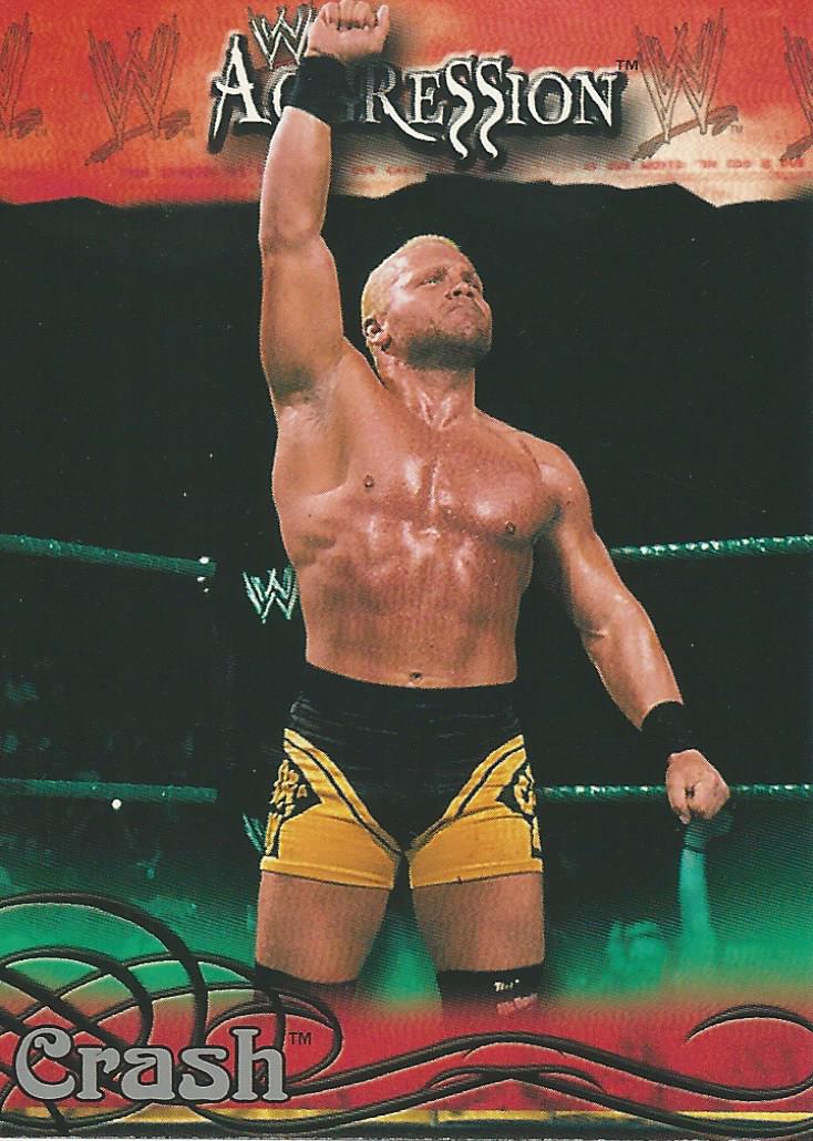 WWE Fleer Aggression Trading Card 2003 Crash Holly No.51