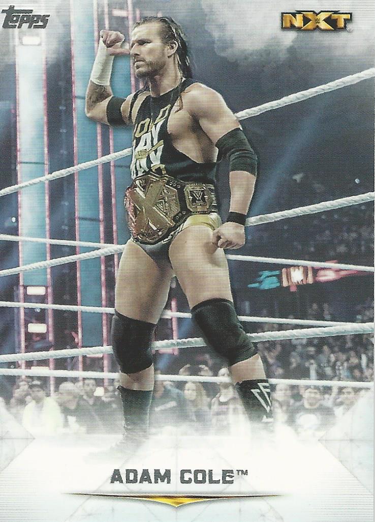 WWE Topps Undisputed 2020 Trading Card Adam Cole No.52
