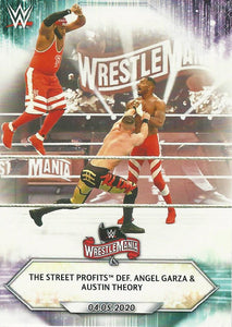 WWE Topps 2021 Trading Cards Street Profits No.52