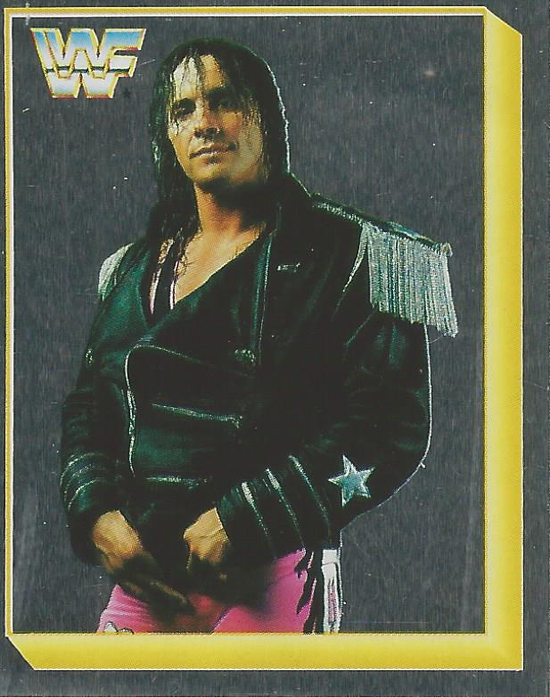 WWF Merlin Sticker Collection 1994 Bret Hitman Hart No.52