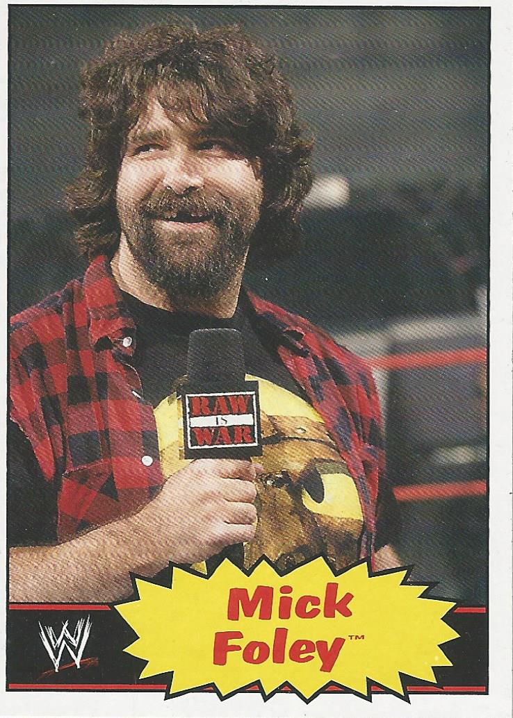 WWE Topps Heritage 2012 Trading Cards Mick Foley No.52