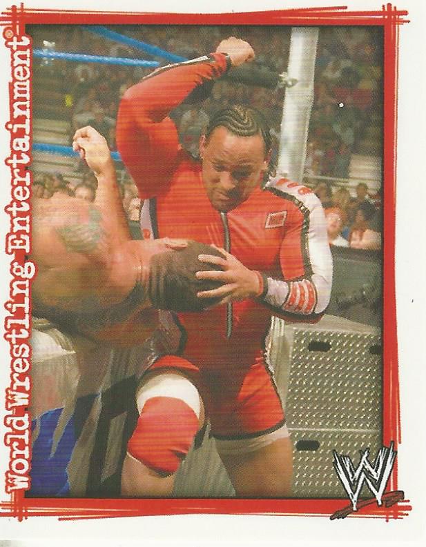 WWE Topps Superstars Uncovered 2007 Sticker Collection MVP No.52