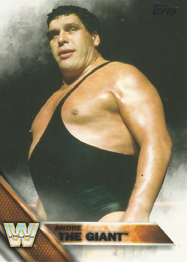 WWE Topps 2016 Trading Cards Andre the Giant No.52