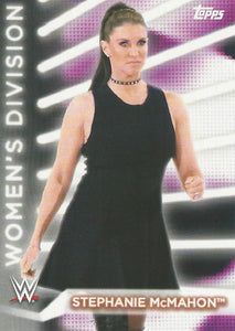 WWE Topps Women Division 2021 Trading Card Stephanie McMahon RC-52