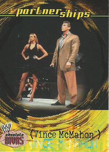 WWE Fleer Absolute Divas Trading Card 2002 Vince McMahon No.52